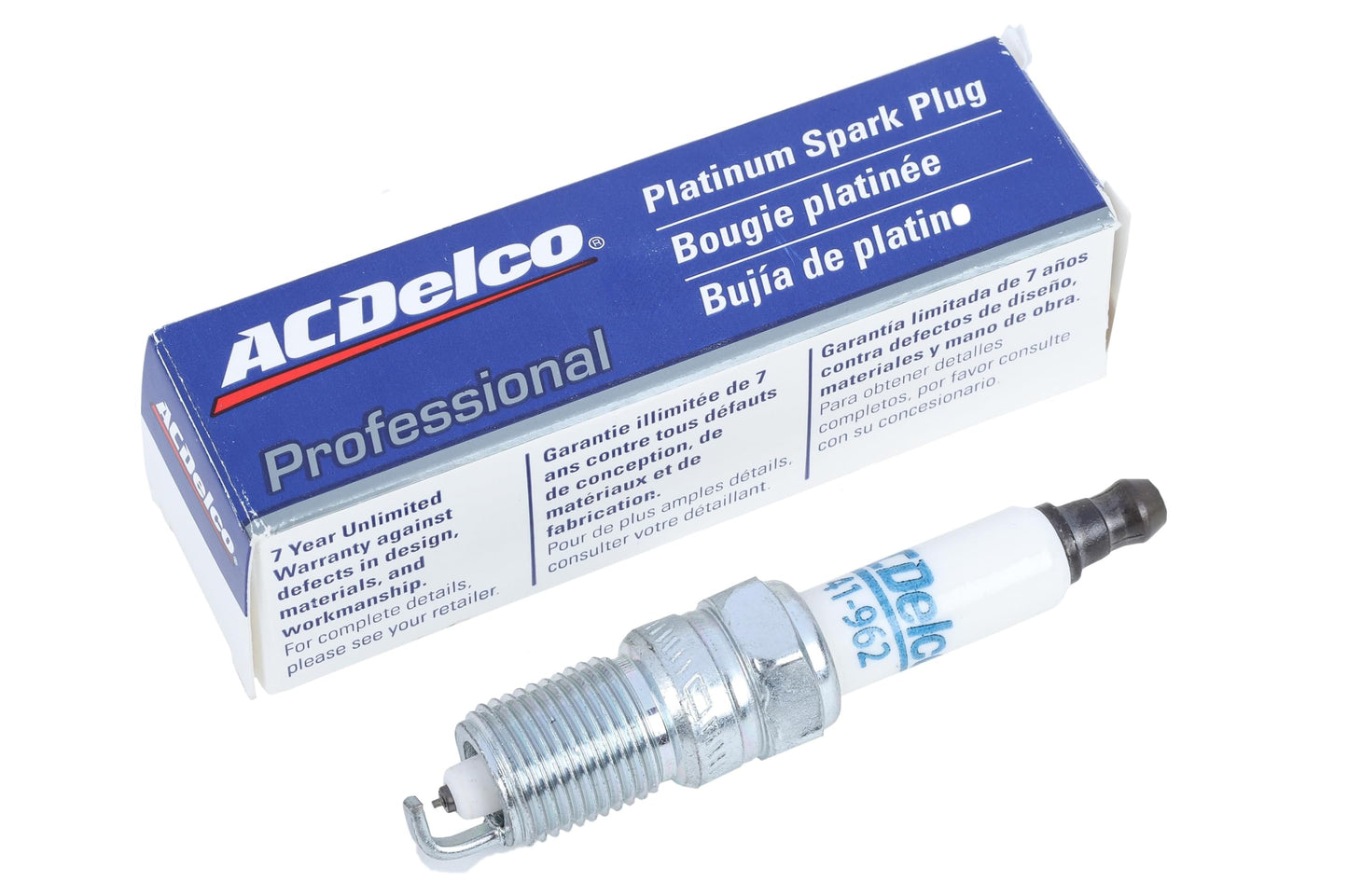 ACDelco GM Original Equipment 41-962 (19299585) Double Platinum Spark Plug (Pack of 1)